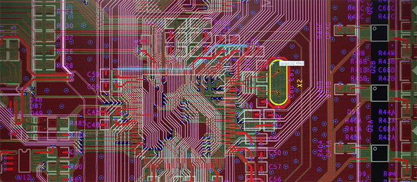 12 Details von PCB Layout